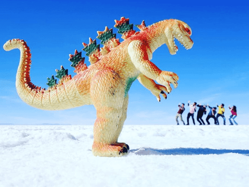 The salt flats of Uyuni are a once-in-a-lifetime visit